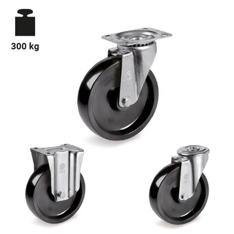 TR-67CB-NL-Wheels with standard duty brackets